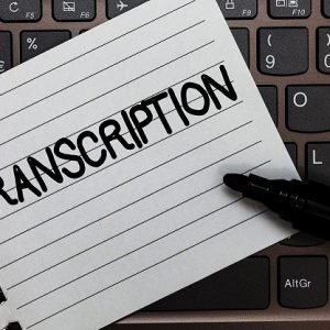 Transcribing (45 minutes)